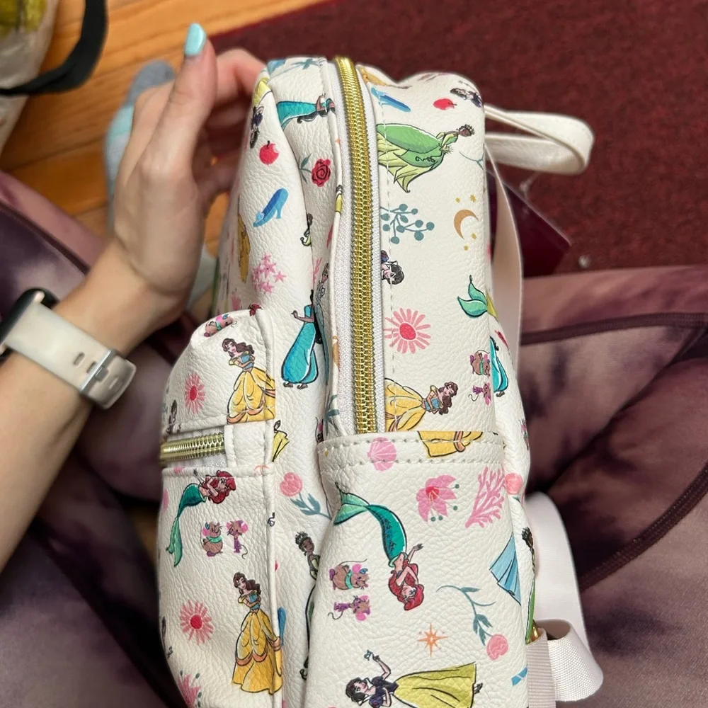 NWT Disney Princess Print Mini Backpack - Picture 6 of 9